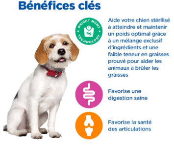 Hill S VET ESSENTIALS MULTI BENEFIT WEIGHT Croquettes Pour Chien Au